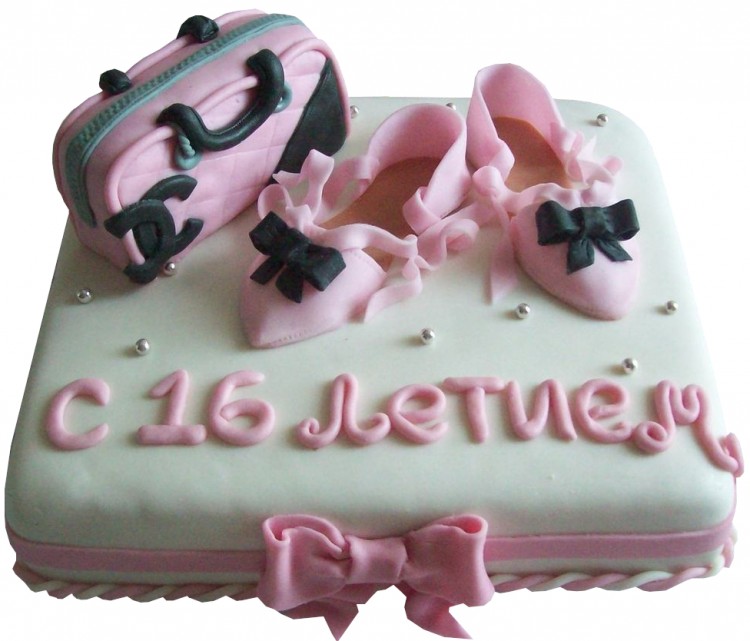 16 лет торт дочери