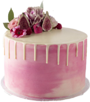 Свадебный торт в розовом цвете {$region.field[40]}