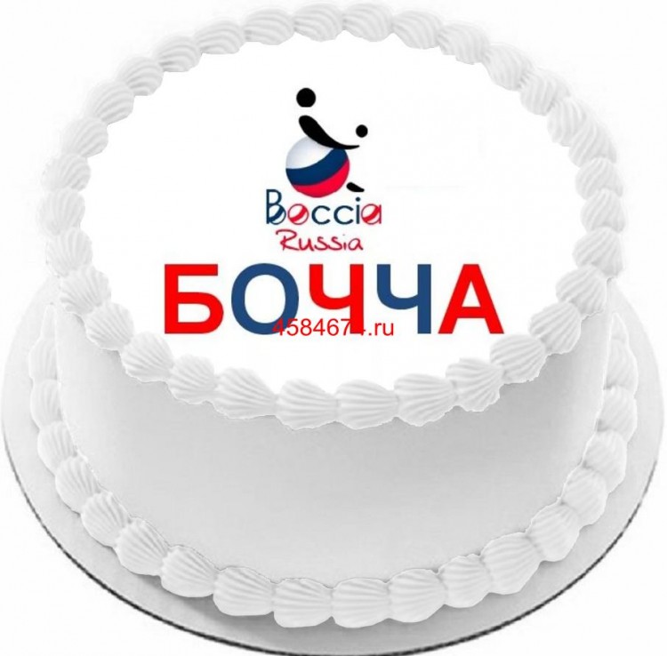 Торт для поклонников Бочча