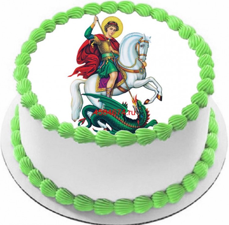 Торт святой воин Георгий Победоносец