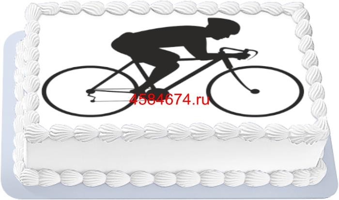 Торт для поклонников шоссейного велоспорта