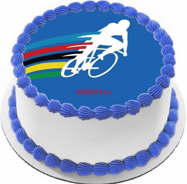Торт для любителей шоссейного велоспорта