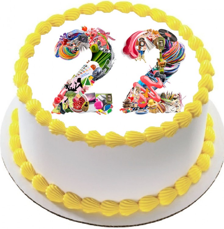 Тортик на день рождения дочки на 22 года