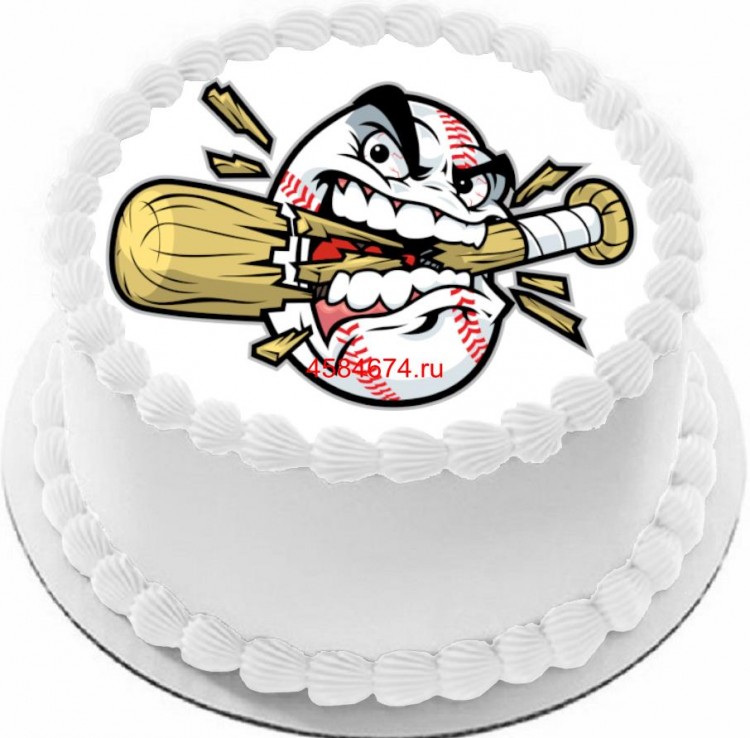 Торт для поклонников Бейсбола