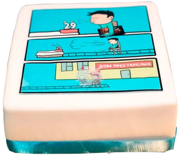 Торт на день рождения на 29 лет