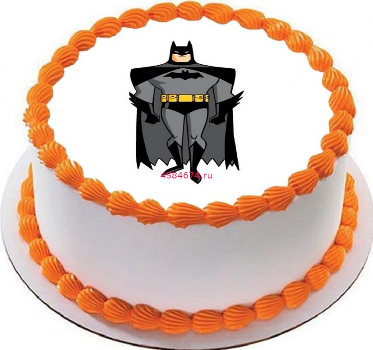 Торт человек паук и Бэтмен