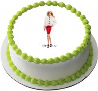 Барби кукла торт с днем рождения {$region.field[40]}