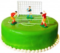 Детский торт футбол на день рождения {$region.field[40]}
