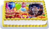 Детский торт буба на день рождения {$region.field[40]}