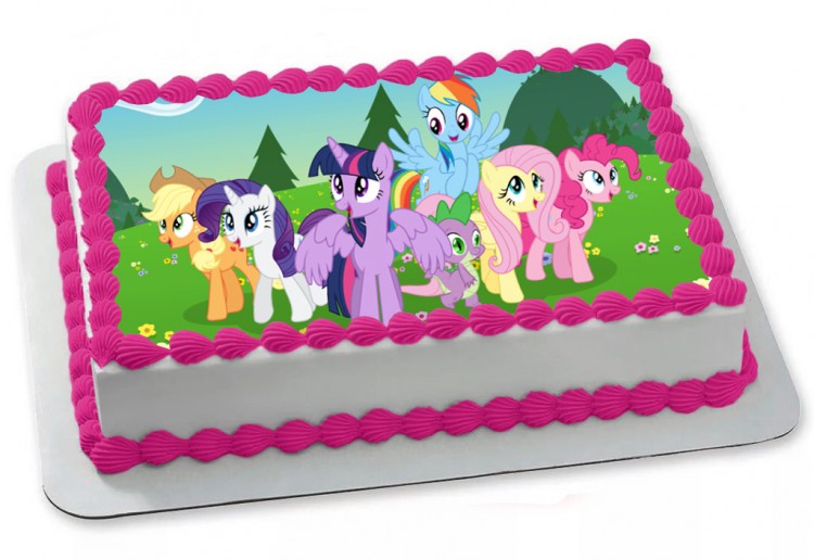 Май литл пони торт на день рождения
