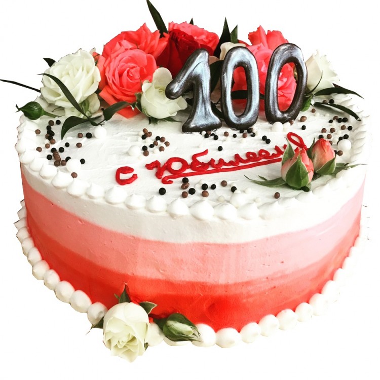 Торт на юбилей 100 лет