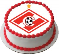 Футбольный торт на день рождения со спартаком {$region.field[40]}