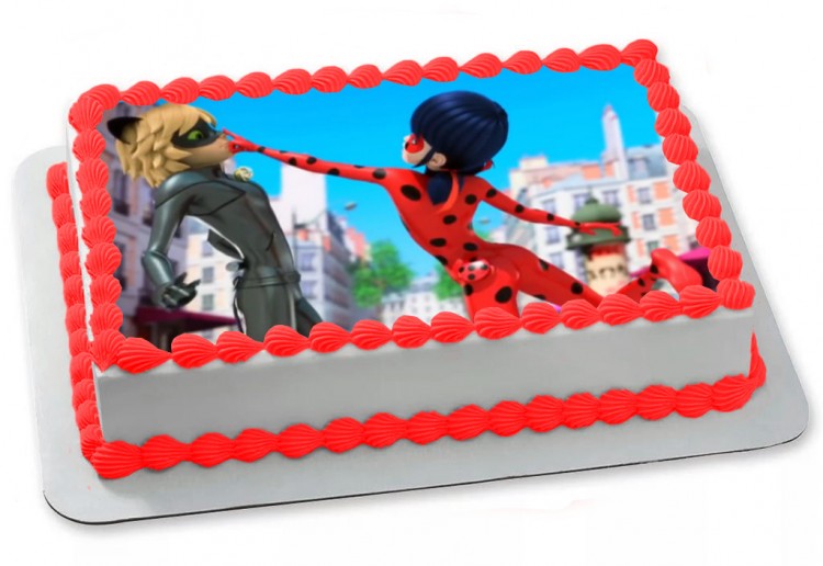 Торт на день рождения Леди Баг