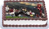 Торт футболисту на день рождения из крема в Санкт-Петербурге