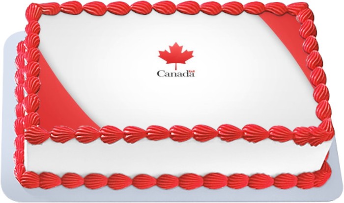 Торт на день канады 2017