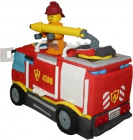 Торт пожарная машина Лего в Санкт-Петербурге