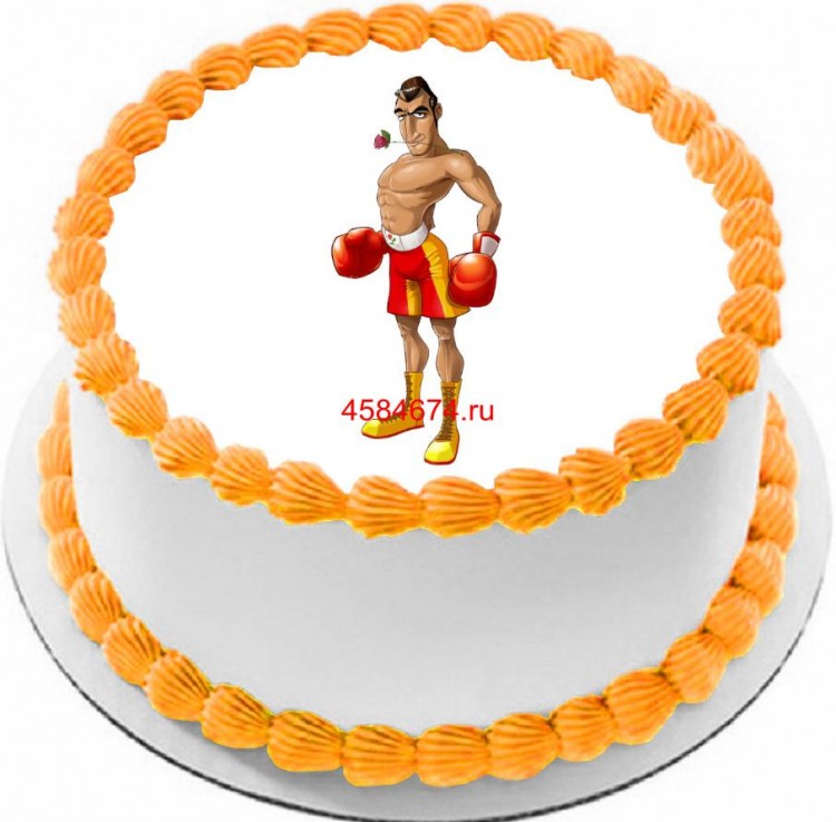 Торт боксеру на день рождения