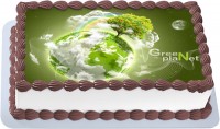 Торт на всемирный день эколога в 2018 году в Санкт-Петербурге