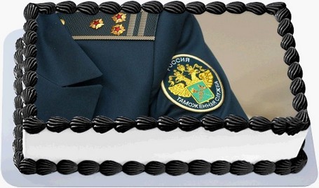 Торт ко дню таможенника в Муравленко