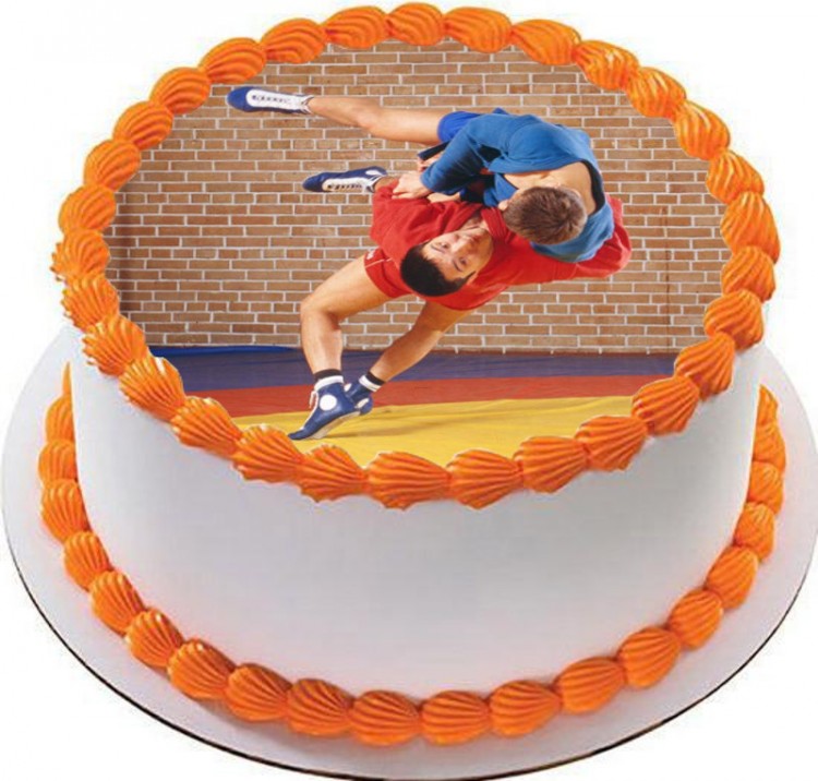 Торт на день рождения самбиста