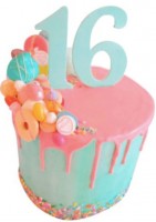 Торт на день рождения девочке 16 лет в Санкт-Петербурге