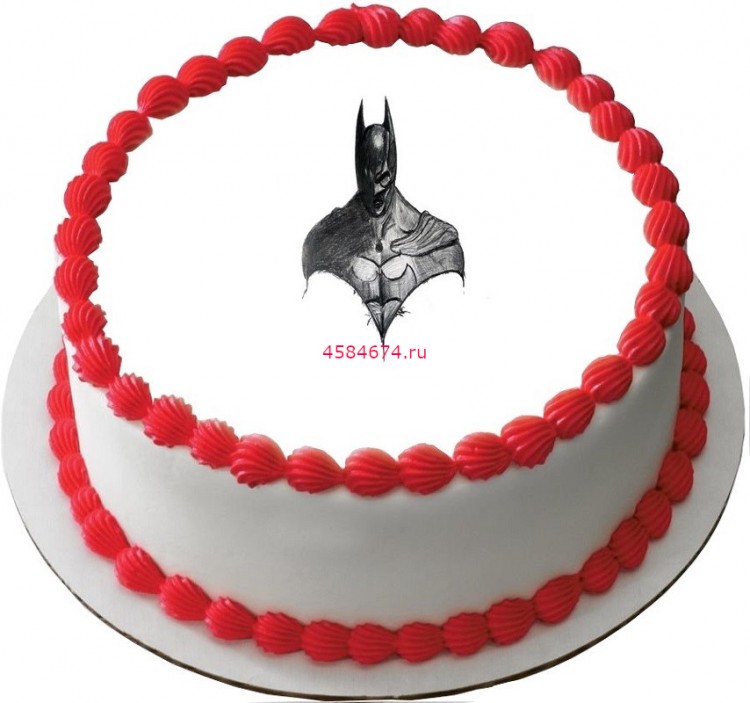 Бэтмен торт