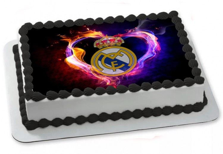 Торт футбольный клуб Реал