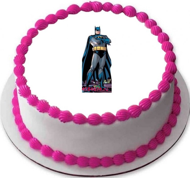 Торт с Бэтменом фото