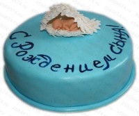 Торт на выписку из роддома мальчика в Санкт-Петербурге