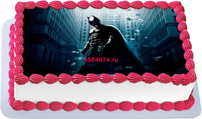 A Batman cake by