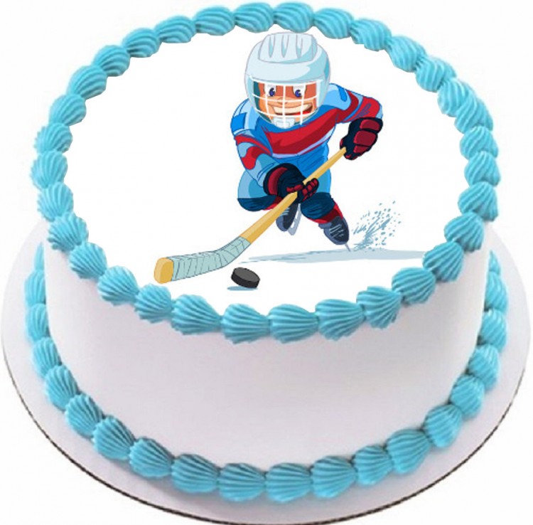 Торт любителю хоккея