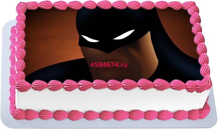 Бэтмен фото на торт