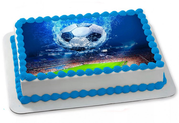 Торт с футбольной тематикой фото