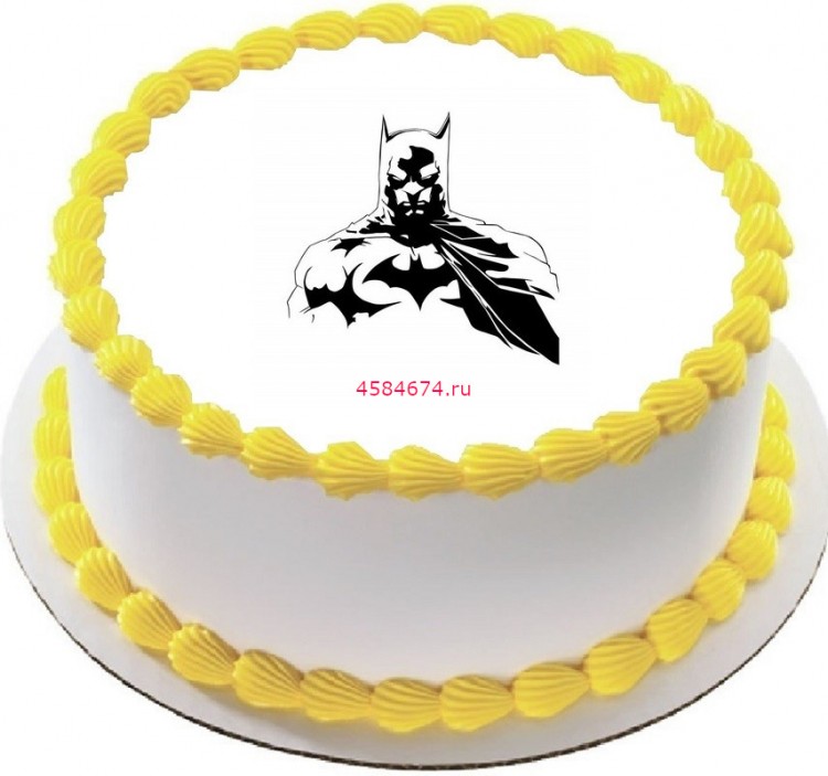 Бэтмен детский торт фото