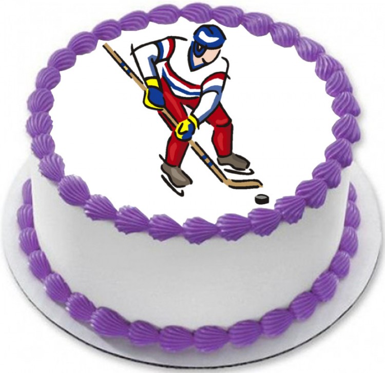 Торт для хоккеистов