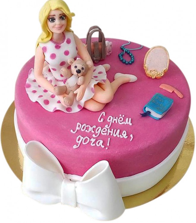 Торт на день рождения дочки на 22 года