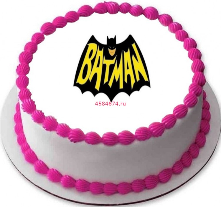 Торт с лего Бэтмен