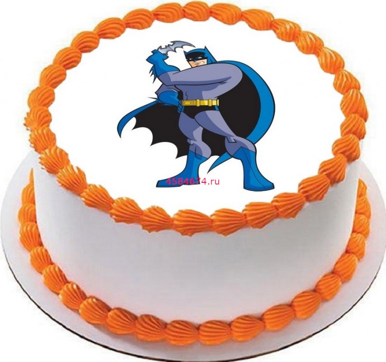Торт в виде Бэтмена