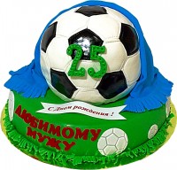 Торт футбольный мяч в Санкт-Петербурге