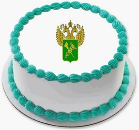 Торт ко дню таможенника в Щёлкино