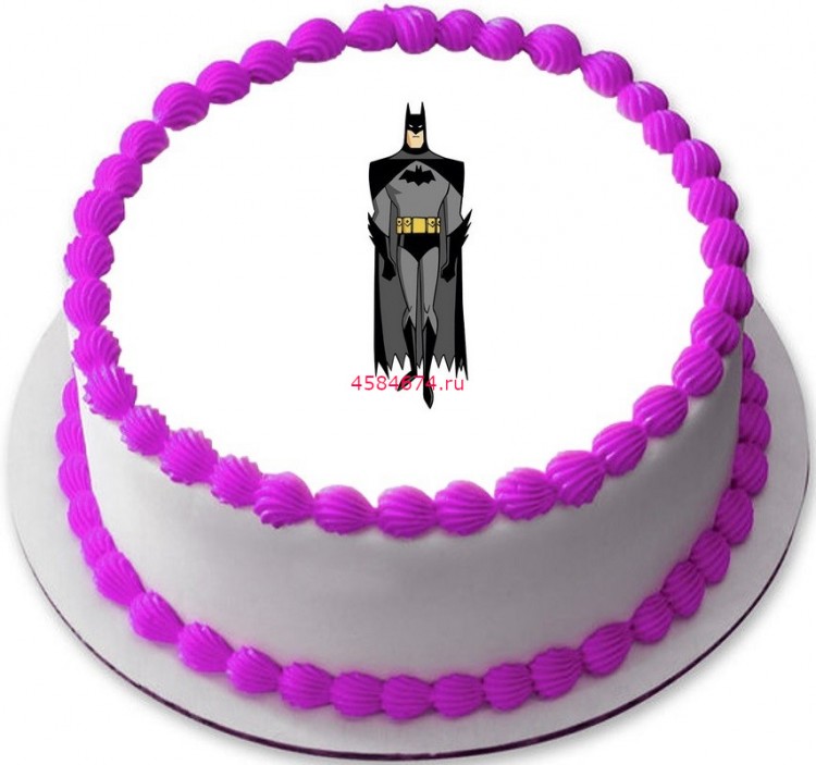 Торт в стиле Бэтмен