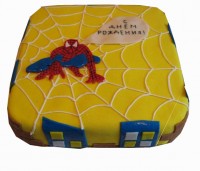 Торт в стиле человек паук в Санкт-Петербурге