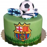 Торт на день рождения мальчику футболисту в Санкт-Петербурге