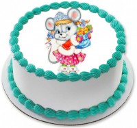 Новогодний торт в виде мышки в Санкт-Петербурге