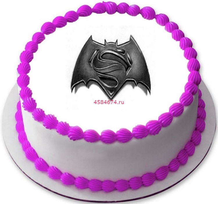 Торт в виде лего Бэтмен