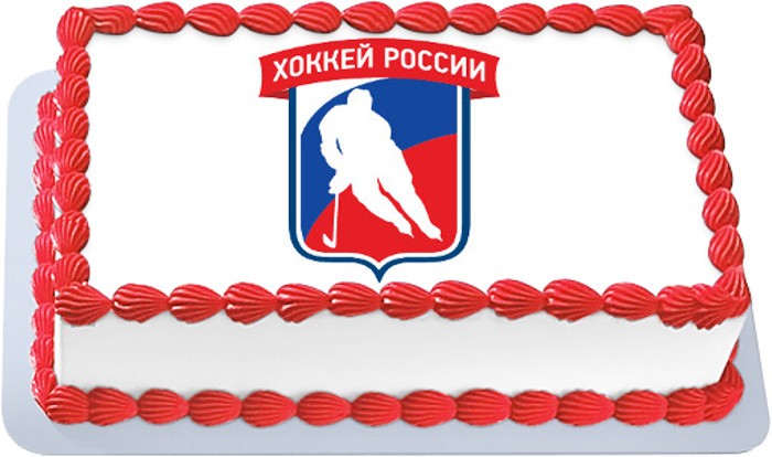 Торт на тему хоккей россия