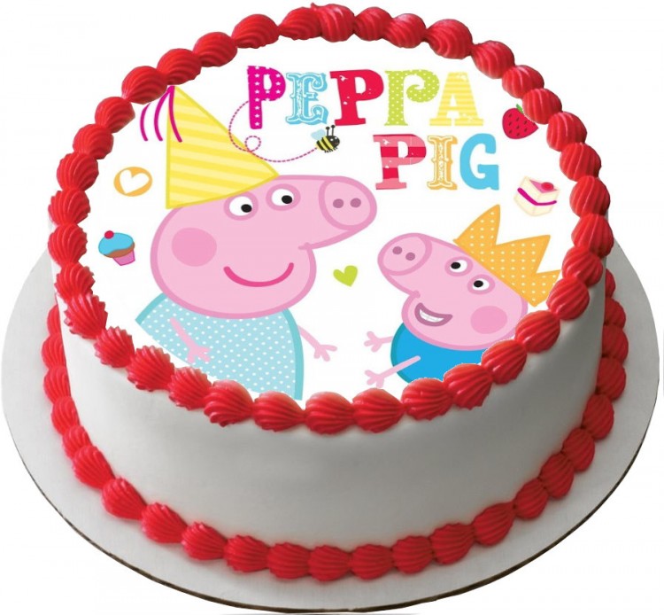 Торт Свинка Пеппа фото