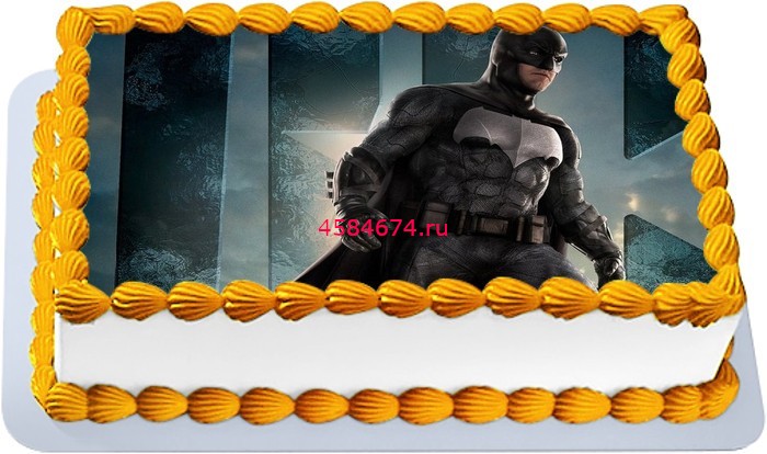 Торт супермен против Бэтмена