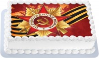 Торт на 9 мая кремовый фото в Санкт-Петербурге