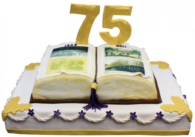Торт на 75 лет